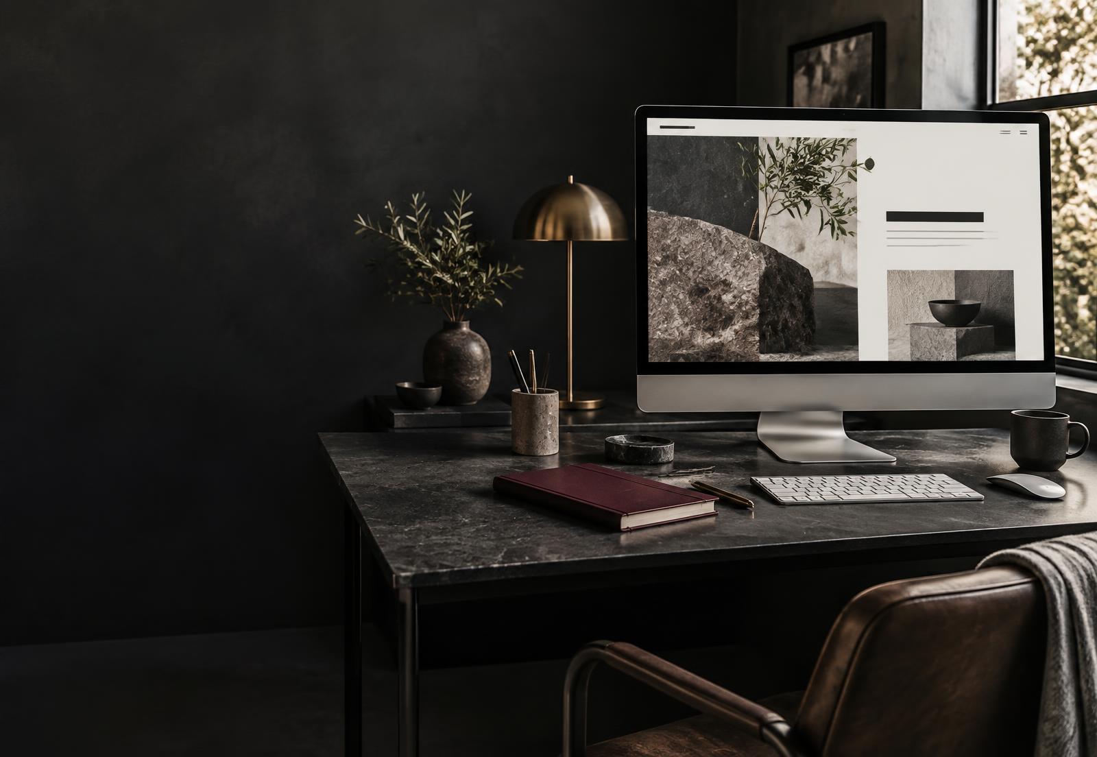 Refined web design workspace